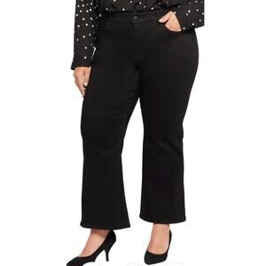 NYDJ Waist Match Rinse Relaxed Jean black size 5X